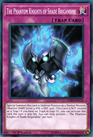 The Phantom Knights of Shade Brigandine [LEHD-ENC25] Common - Yu-Gi-Oh! - Card Brawlers | Quebec | Canada |