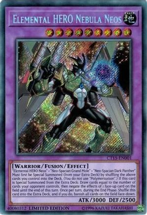 Elemental Hero Nebula Neos [CT15-EN001] Secret Rare - Yu-Gi-Oh! - Card Brawlers | Quebec | Canada |