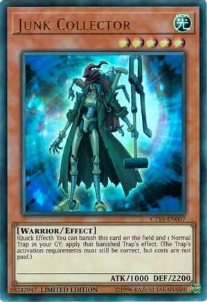 Junk Collector [CT15-EN007] Ultra Rare - Yu-Gi-Oh! - Card Brawlers | Quebec | Canada |