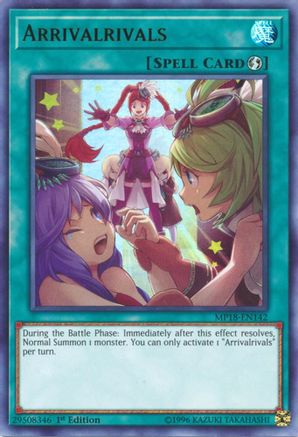 Arrivalrivals [MP18-EN142] Ultra Rare - Yu-Gi-Oh! - Card Brawlers | Quebec | Canada |
