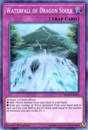 Waterfall of Dragon Souls [MP18-EN024] Super Rare - Yu-Gi-Oh! - Card Brawlers | Quebec | Canada |