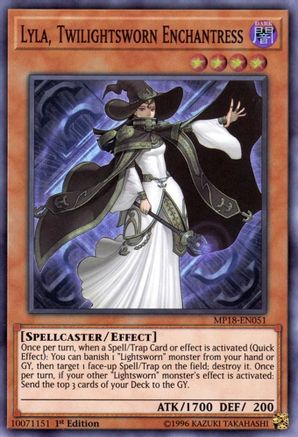 Lyla, Twilightsworn Enchantress [MP18-EN051] Super Rare - Yu-Gi-Oh! - Card Brawlers | Quebec | Canada |