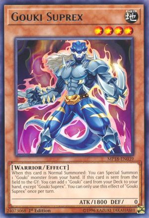 Gouki Suprex [MP18-EN039] Rare - Yu-Gi-Oh! - Card Brawlers | Quebec | Canada |