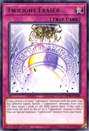 Twilight Eraser [MP18-EN082] Rare - Yu-Gi-Oh! - Card Brawlers | Quebec | Canada |