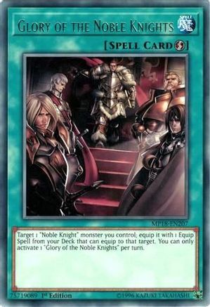 Glory of the Noble Knights [MP18-EN207] Rare - Yu-Gi-Oh! - Card Brawlers | Quebec | Canada |