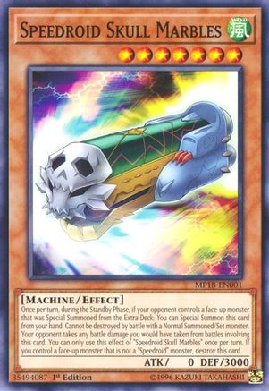 Speedroid Skull Marbles [MP18-EN001] Common - Yu-Gi-Oh! - Card Brawlers | Quebec | Canada |