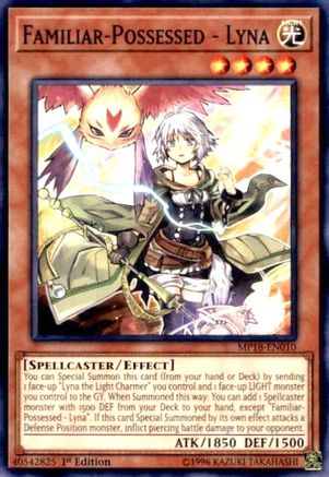 Familiar-Possessed - Lyna [MP18-EN010] Common - Yu-Gi-Oh! - Card Brawlers | Quebec | Canada |