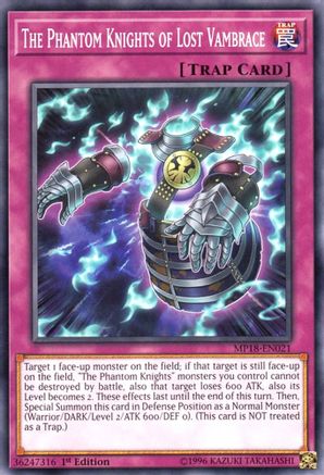 The Phantom Knights of Lost Vambrace [MP18-EN021] Common - Yu-Gi-Oh! - Card Brawlers | Quebec | Canada |