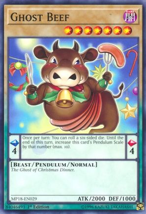 Ghost Beef [MP18-EN029] Common - Yu-Gi-Oh! - Card Brawlers | Quebec | Canada |
