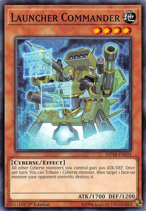 Launcher Commander [MP18-EN033] Common - Yu-Gi-Oh! - Card Brawlers | Quebec | Canada |