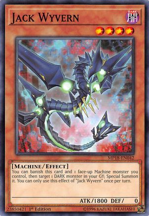 Jack Wyvern [MP18-EN042] Common - Yu-Gi-Oh! - Card Brawlers | Quebec | Canada |