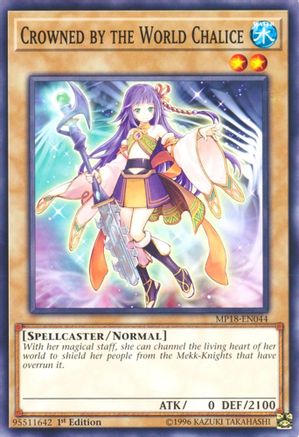 Crowned by the World Chalice [MP18-EN044] Common - Yu-Gi-Oh! - Card Brawlers | Quebec | Canada |