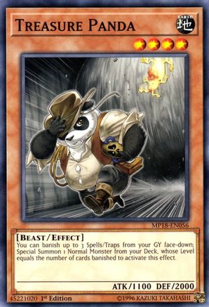 Treasure Panda [MP18-EN056] Common - Yu-Gi-Oh! - Card Brawlers | Quebec | Canada |