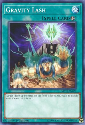 Gravity Lash [MP18-EN077] Common - Yu-Gi-Oh! - Card Brawlers | Quebec | Canada |