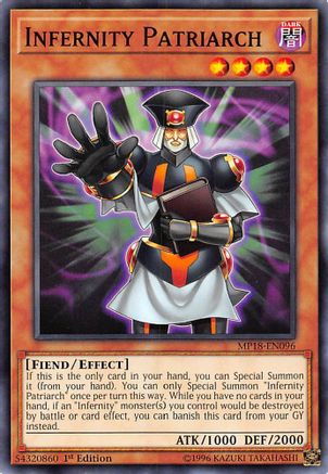 Infernity Patriarch [MP18-EN096] Common - Yu-Gi-Oh! - Card Brawlers | Quebec | Canada |