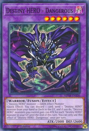 Destiny Hero - Dangerous [MP18-EN100] Common - Yu-Gi-Oh! - Card Brawlers | Quebec | Canada |