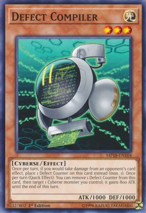 Defect Compiler [MP18-EN104] Common - Yu-Gi-Oh! - Card Brawlers | Quebec | Canada |