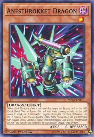 Anesthrokket Dragon [MP18-EN110] Common - Yu-Gi-Oh! - Card Brawlers | Quebec | Canada |