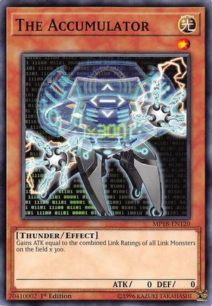 The Accumulator [MP18-EN120] Common - Yu-Gi-Oh! - Card Brawlers | Quebec | Canada |