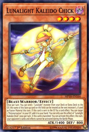 Lunalight Kaleido Chick [MP18-EN164] Common - Yu-Gi-Oh! - Card Brawlers | Quebec | Canada |