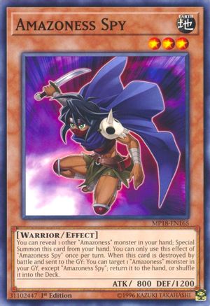 Amazoness Spy [MP18-EN165] Common - Yu-Gi-Oh! - Card Brawlers | Quebec | Canada |
