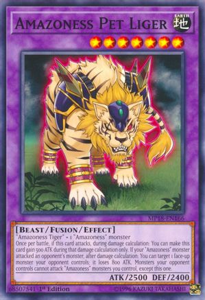 Amazoness Pet Liger [MP18-EN166] Common - Yu-Gi-Oh! - Card Brawlers | Quebec | Canada |