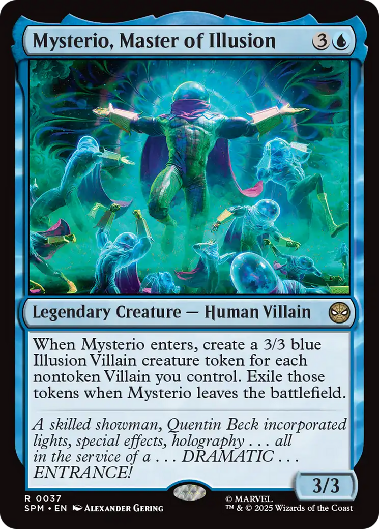 Mysterio, Master of Illusion [Marvel's Spider-Man] - Magic: The Gathering - Card Brawlers | Quebec | Canada |
