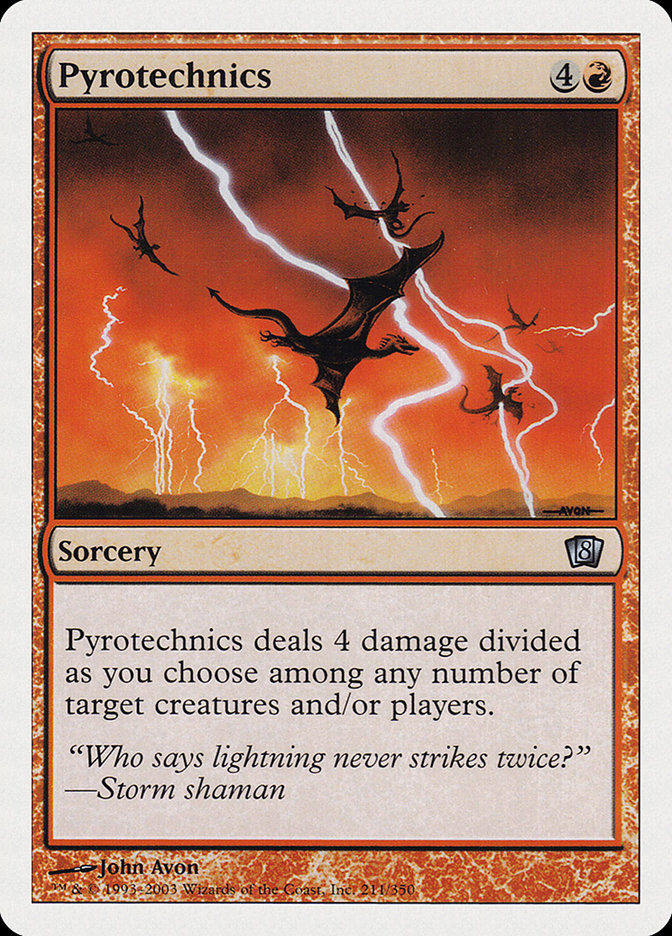 Pyrotechnics [Eighth Edition] - Magic: The Gathering - Card Brawlers | Quebec | Canada |