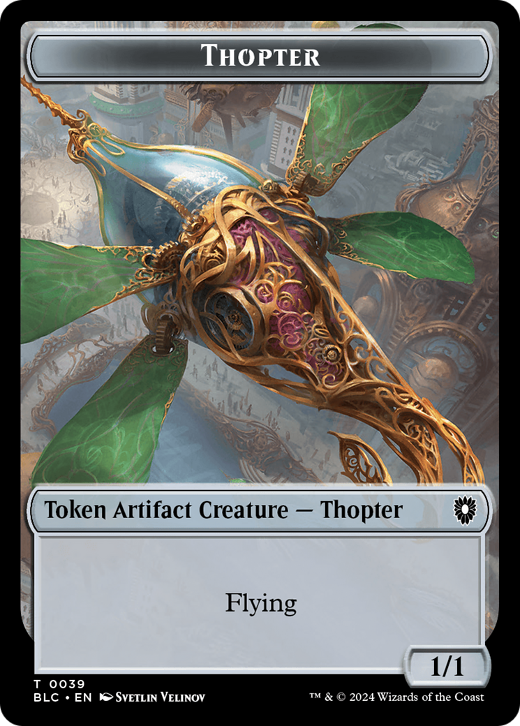 Goblin // Thopter Double-Sided Token [Bloomburrow Commander Tokens] - Magic: The Gathering - Card Brawlers | Quebec | Canada |