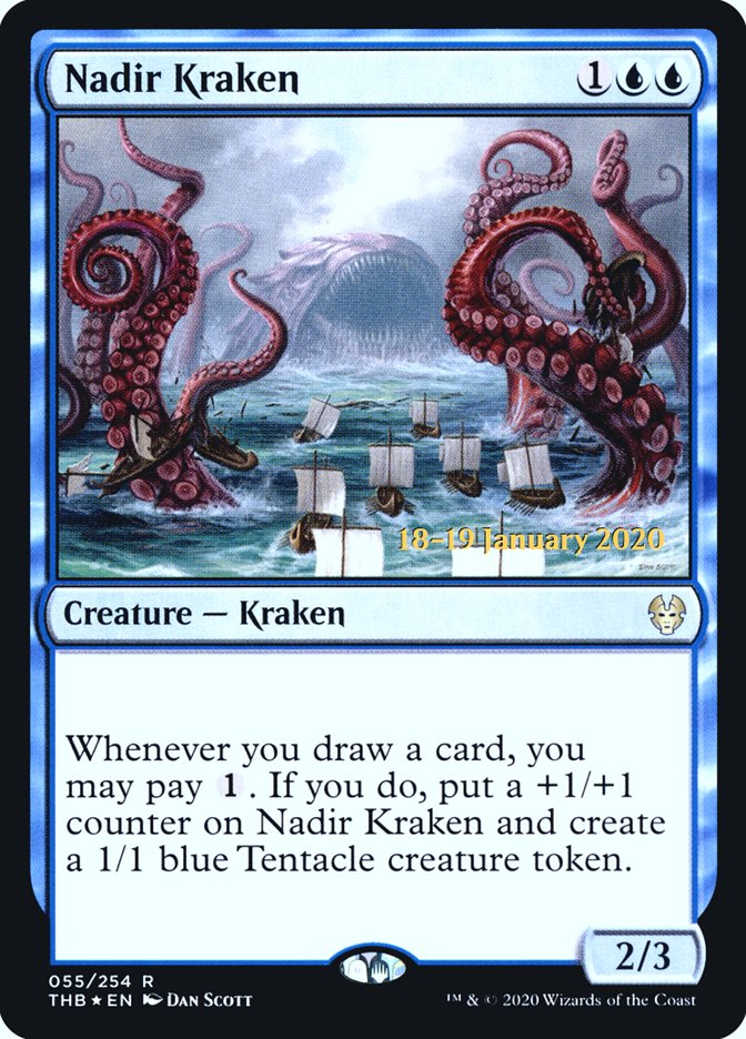 Nadir Kraken [Theros Beyond Death Prerelease Promos] - Magic: The Gathering - Card Brawlers | Quebec | Canada |