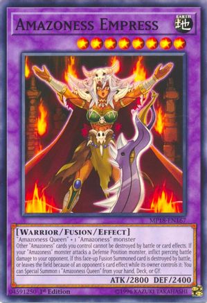 Amazoness Empress [MP18-EN167] Common - Yu-Gi-Oh! - Card Brawlers | Quebec | Canada |