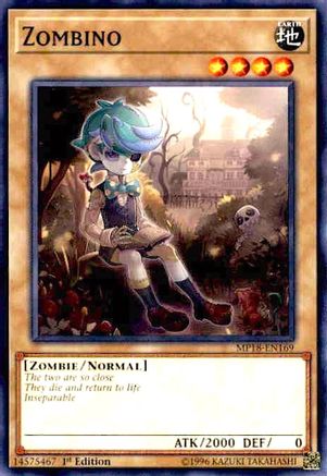 Zombino [MP18-EN169] Common - Yu-Gi-Oh! - Card Brawlers | Quebec | Canada |
