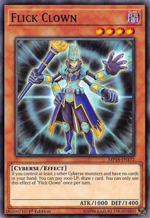 Flick Clown [MP18-EN172] Common - Yu-Gi-Oh! - Card Brawlers | Quebec | Canada |