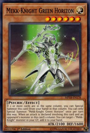 Mekk-Knight Green Horizon [MP18-EN178] Common - Yu-Gi-Oh! - Card Brawlers | Quebec | Canada |