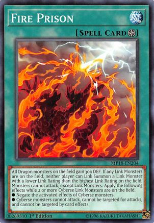 Fire Prison [MP18-EN204] Common - Yu-Gi-Oh! - Card Brawlers | Quebec | Canada |