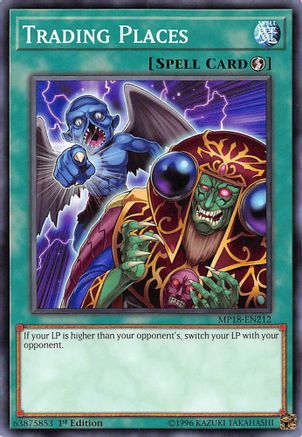 Trading Places [MP18-EN212] Common - Yu-Gi-Oh! - Card Brawlers | Quebec | Canada |