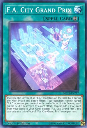 F.A. City Grand Prix [MP18-EN227] Common - Yu-Gi-Oh! - Card Brawlers | Quebec | Canada |