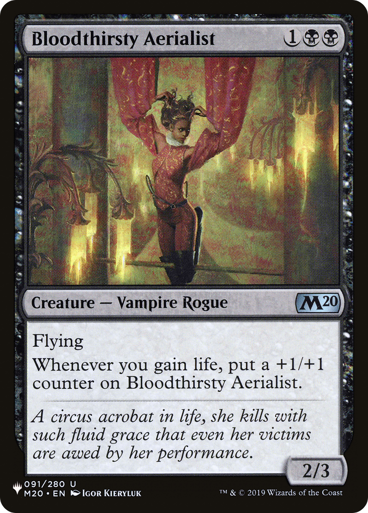 Bloodthirsty Aerialist [The List] - Magic: The Gathering - Card Brawlers | Quebec | Canada |