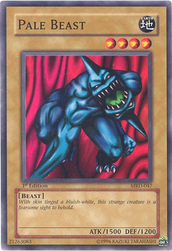 Pale Beast [MRD-047] Common - Yu-Gi-Oh! - Card Brawlers | Quebec | Canada |