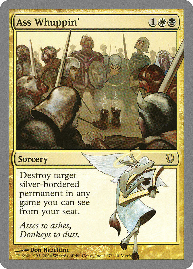 Ass Whuppin' [Unhinged] - Magic: The Gathering - Card Brawlers | Quebec | Canada |