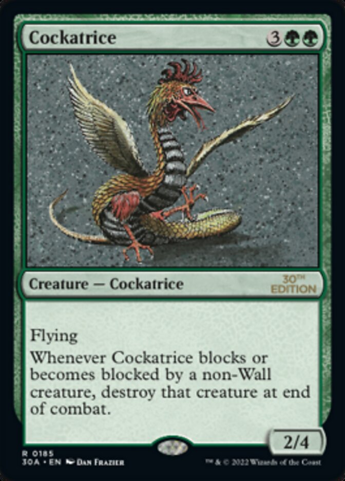 Cockatrice [30th Anniversary Edition] - Magic: The Gathering - Card Brawlers | Quebec | Canada |