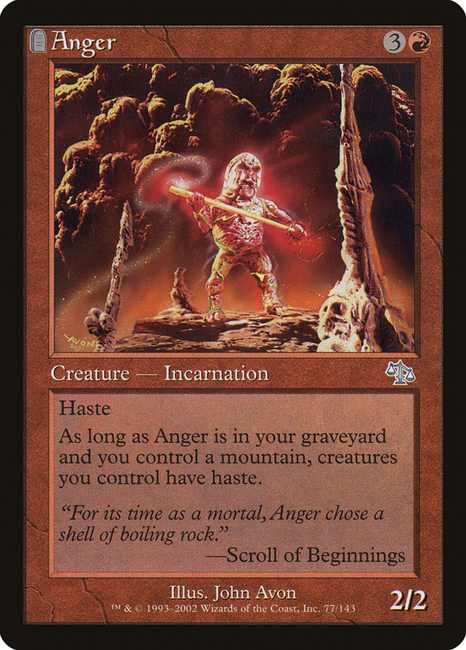 Anger [Judgment] - Magic: The Gathering - Card Brawlers | Quebec | Canada |
