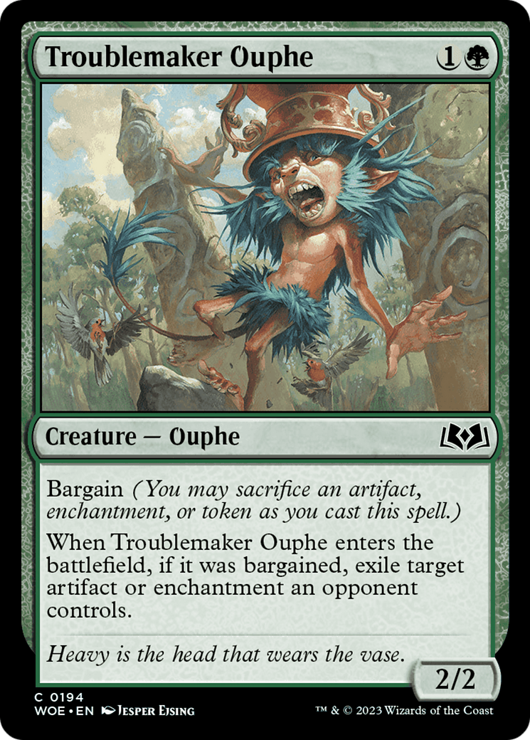 Troublemaker Ouphe [Wilds of Eldraine] - Magic: The Gathering - Card Brawlers | Quebec | Canada |