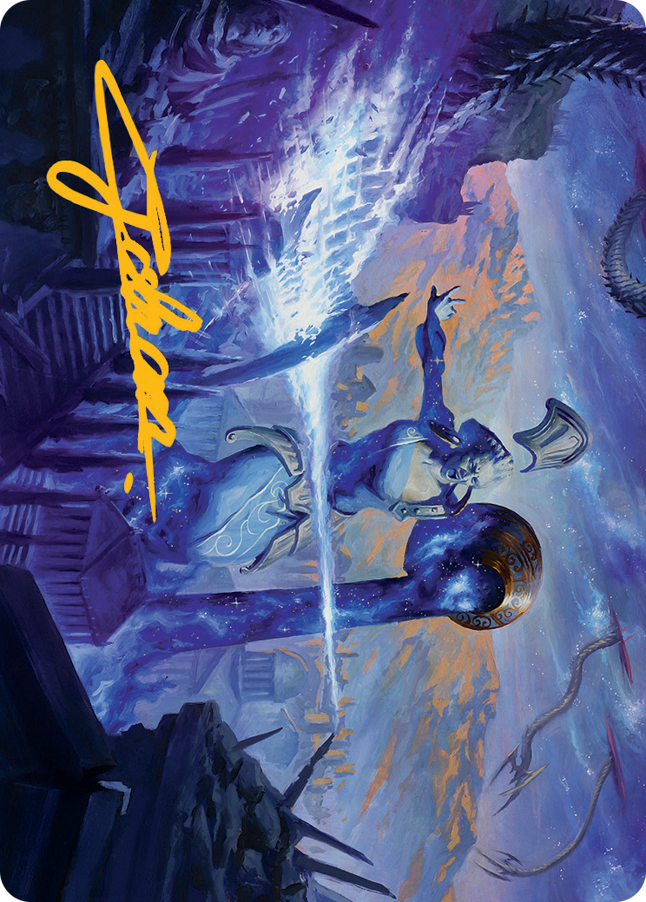 Ephara, Ever-Sheltering Art Card (Gold-Stamped Signature) [March of the Machine Art Series] - Magic: The Gathering - Card Brawlers | Quebec | Canada |