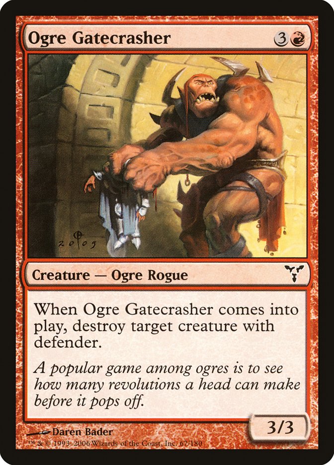 Ogre Gatecrasher [Dissension] - Magic: The Gathering - Card Brawlers | Quebec | Canada |