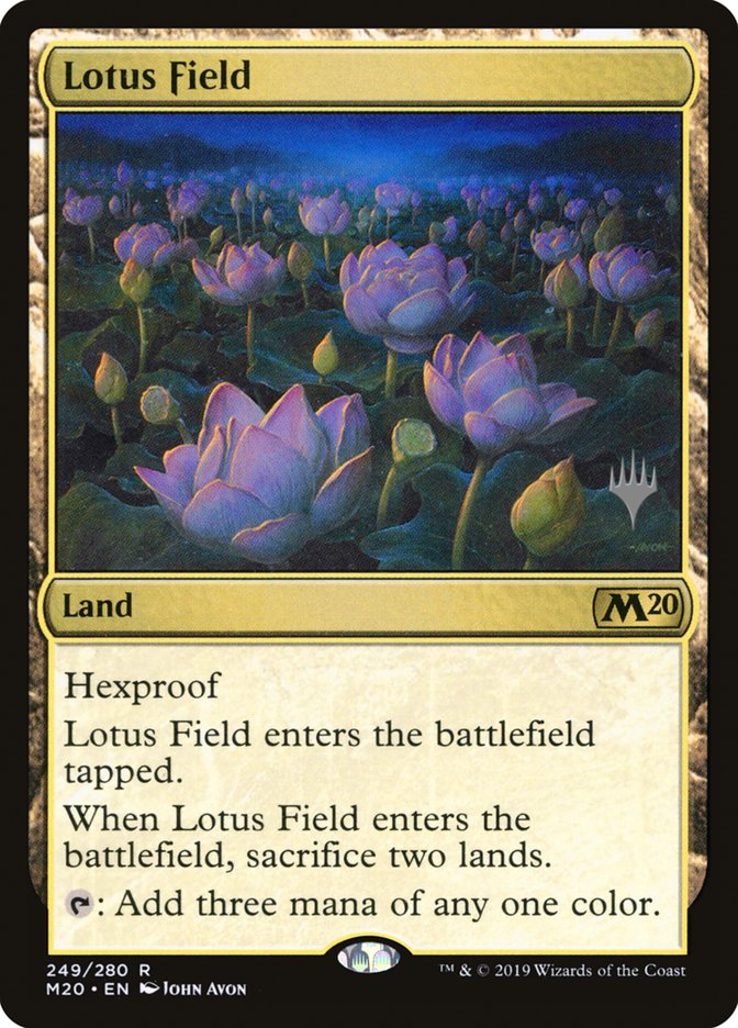 Lotus Field (Promo Pack) [Core Set 2020 Promos] - Magic: The Gathering - Card Brawlers | Quebec | Canada |