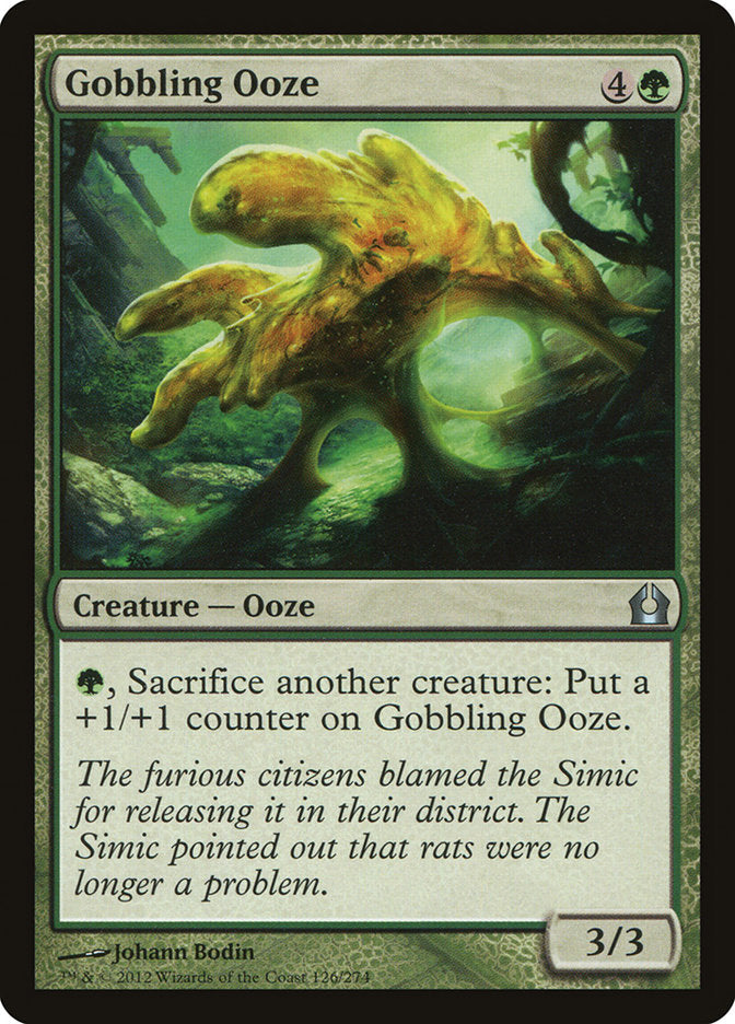 Gobbling Ooze [Return to Ravnica] - Magic: The Gathering - Card Brawlers | Quebec | Canada |