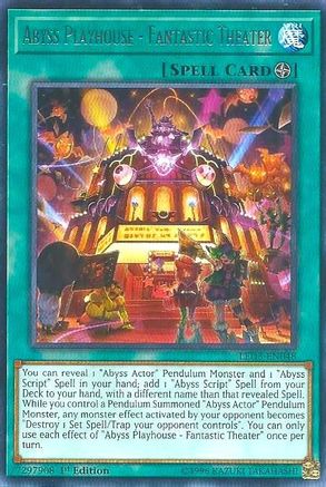 Abyss Playhouse - Fantastic Theater [LED3-EN048] Rare - Yu-Gi-Oh! - Card Brawlers | Quebec | Canada |