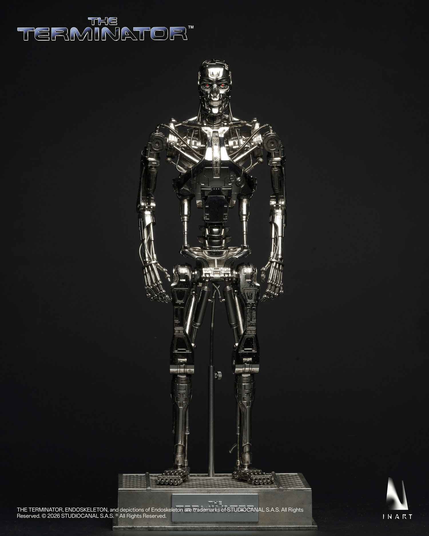 Queen Studios - INART – The Terminator - T-800 Endoskeleton - 1/6 Collectible Figure - (PREORDER)