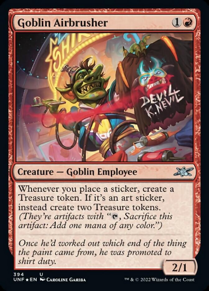 Goblin Airbrusher (Galaxy Foil) [Unfinity] - Magic: The Gathering - Card Brawlers | Quebec | Canada |